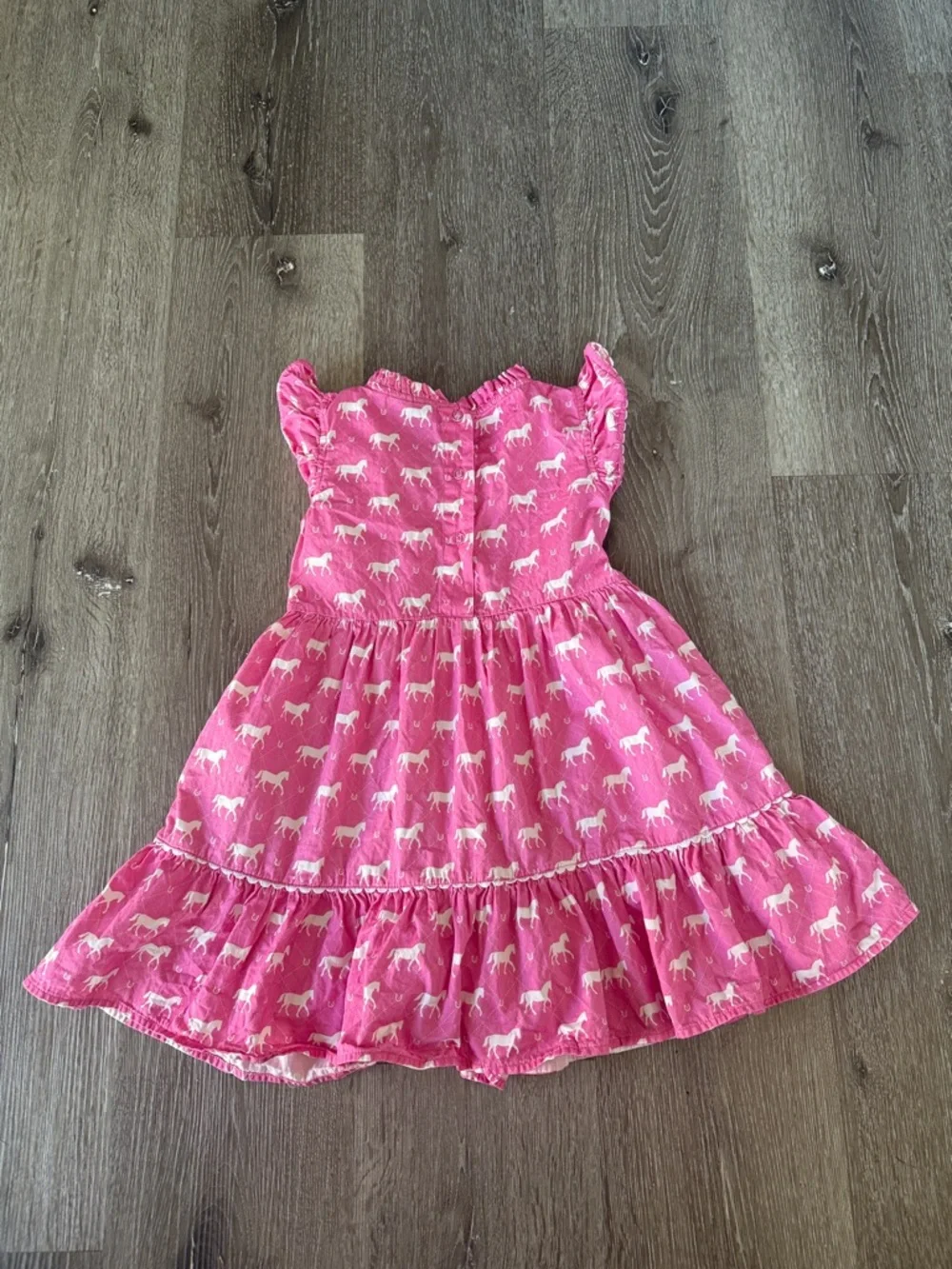 Tuk Tuk Designs horse print dress, size 5-6